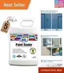 Rain Guard Sealer 1 Gallon Ready To Use Protects Painted Concrete, .... Fixed Price $42.77.