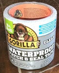 Gorilla Waterproof Patch & Seal Tape Roll Clear In. X 8 Ft #113104. Fixed Price $15.99.