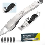 Silicone Caulking Kit, Stainless Steel Remover Tool, 4 1 Silver. Fixed Price $21.32.