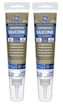 Ge Advanced Silicone Window & Door Caulk Clear Waterproof 2.8 Oz New!. Fixed Price $24.99.