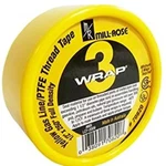 Mill-rose 70820 3-WRAP Gas Ptfe Thread Seal Tape 1/2 X 260 In. Fixed Price $23.97.
