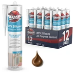 Kraken Bond Rtv Silicone All Purpose, 10.1OZ 12 Pack Brown. Fixed Price $57.99.