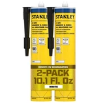 Stanley S425 Window&door All Weather Pro Silicone Sealant, 10.1OZ Pack White. Fixed Price $15.19.
