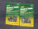 (2) Packs Of 50 (#7) Fletcher Glaziers Points Item 08-711 Nip. Fixed Price $14.95.