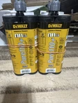 (4) Dewalt 08321SD-PWR Pure 110+ Epoxy 20.5 Oz Tubes No Applicator Included. Fixed Price $100.00.