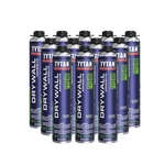 (12 Cans) Tytan Professional Drywall Gun High Foam Adhesive 29 Oz Per. Fixed Price $225.55.