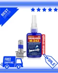 Threadlocker Blue, Medium Strength Tight For Nuts, Bolts, Faste. Fixed Price $13.95.