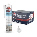 Kraken Bond Premium Kitchen And Bathroom Silicone Caulk Clear - (48X10.1 Fl.o.... Fixed Price $203.79.