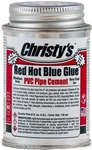 Christys Red Hot Blue Glue Pvc Cement Quick Set Low Voc 4 Fl Oz 10 Min. Fixed Price $22.89.