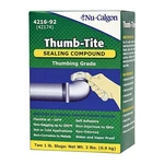 Nu-calgon 4216-92 Thumb-tite Self-adhesive Sealing Compound Lb Box. Fixed Price $32.72.