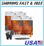 Concrete Crack Filler, 4 Pack Self Leveling Sealant Repair Sealer, High. Fixed Price $77.99.
