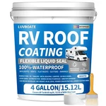 Rv Coating White 4 Gallon, Luvboate Solar Reflective Sealant, Waterproof.... Fixed Price $293.88.