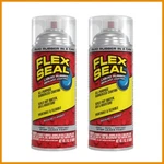 Flex Seal Small Clear Spray 5OZ Waterproof Rubber Coating 2 Pack. Fixed Price $17.99.