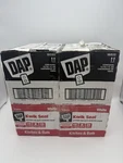 Lot Of 24 Dap Kwik Seal 10.1 Oz. White Kitchen And Bath Adhesive Caulk. Fixed Price $109.99.