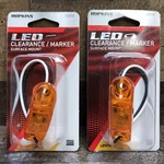 Hopkins Led Clearance Marker Lights Amber Surface Mount 12VDC C3221A *lot Of 2*. Fixed Price $16.95.