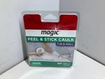 Magic 1-5/8 In. X 11 Ft. Tub And Wall, Peel Stick Caulk Strip White. Fixed Price $10.95.