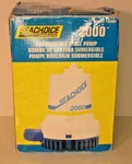 Seachoice 19301 12V Bilge Pump, 12.0A, 2000 Gph, 1-1/8" Port. Fixed Price $45.99.