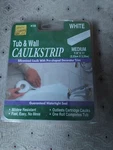 Myro Tub & Wall Caulkstrip White Medium #15. Fixed Price $9.89.