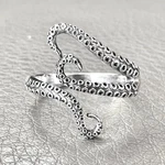 Handcrafted 925 Sterling Silver Octopus Arms Kraken Sea Monster Tentacles Ring. Fixed Price $64.98.