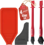 Non-stick Wood Glue Brush Silicone Applicator Kit Comb/squeegee A.... Fixed Price $19.99.