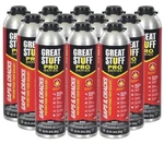 Great Stuff Pro Gaps And Cracks, 30 Oz Cans, Case Of 12 Extra Large. Fixed Price $186.59.
