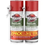 Kraken Bond Pestsafe Foam Sealant - & Rodent Block 12OZ Pack Straw Use. Fixed Price $25.99.