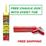 Flex Paste Flood Rubberized Protection Cartridge Free Seal Caulk Tub Gun. Fixed Price $24.77.