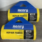 2X Henry Series HE183196 Roof Repair Fabric 25FT 6IN Fiberglass Tape 25'X6. Fixed Price $12.99.