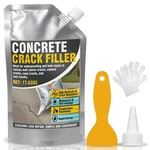 Self-leveling Concrete Crack Filler High Elasticity Liquid Cement Repair Sealant. Fixed Price $16.70.