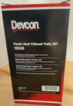 Devcon 10240 Putty, Lb Container Size, Can, Plastic Steel, Dark Gray 12/03/27. Fixed Price $92.97.
