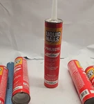 Liquid Nails Projects LN-704 Interior Adhesive Latex-based 10.0 Fl Oz Off-white. Fixed Price $5.00.