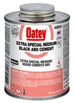 Oatey 30918 16 Oz Black Medium Abs Pipe Cement - Pack Of. Fixed Price $26.79.