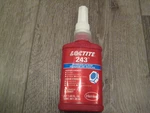 One New Bottle Of Loctite 243 Threadlocker ,exp. Date 01/2023, Msrp 40 $$$. Fixed Price $12.59.