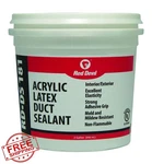 Red Devil 1/2 Gallon Gray Acrylic Latex Duct Sealant Rd-ds 181. Fixed Price $41.99.