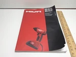 Hilti Sid 121-A Paper Operating Manual Very Good Condition , Fast Shipping. Fixed Price $14.99.