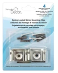 Masterpiece Decor Spring Loaded Mirror Mounting Clips (4-PACK). Fixed Price $17.95.