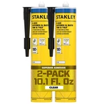 Stanley S422 Kitchen&bath Tub&tile Silicone Sealant Acetoxycure 10.1OZ 2PK Clear. Fixed Price $15.19.