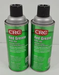 Brand New Lot Of 2 Crc Red Grease Spray Aerosol Cans Heavy Duty 11 Oz.. Fixed Price $31.49.