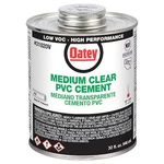 Oatey 31020V Cement, Brush-top Can, 32 Fl Oz, Clear. Fixed Price $27.15.