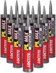 Pl Premium Max Construction Adhesive - 12 Pack, 9 Oz Cartridge, Strong & Versati. Fixed Price $174.99.