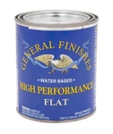 General Finishes High Performance Water Based Topcoat, 1 Pint, Flat. Fixed Price $53.11.