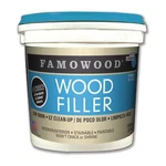Filler Fir Maple 1 Gal Pail Famowood Stainable Sandable Repair Putty Brown. Fixed Price $67.12.