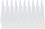 Replacement Screw On Caulk Tube Nozzles 4.25" Natural Color 20-PACK. Fixed Price $9.95.