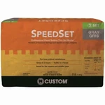 Custom Building Products 25LB Gry Spdset. Fixed Price $41.00.