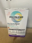 Custom Building Products Polyblend 10 Lb Nonsanded #3 Grout Up 1/8" Linen C24. Fixed Price $18.59.