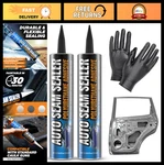 2 Pack Automotive Seam Sealer Paintable Quick-set Polyurethane For Metal, Incl. Fixed Price $55.99.