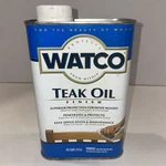 Rustoleum Watco Teak Oil Wood Finish Stain - One Quart 2002. Fixed Price $9.60.