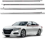 Zonfant 4 Pcs Car Outer Door Window Moulding Trim 2013-2018, Silver. Fixed Price $51.97.