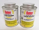 X 8OZ Oatey 30782 Clear Cleaner For Abs/cpvc/pvc Pipe & Fittings Low Voc. Fixed Price $13.95.
