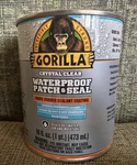 Gorilla Waterproof Patch & Liquid Rubber Sealant Coating - Clear 16 Oz Pt. Fixed Price $18.95.